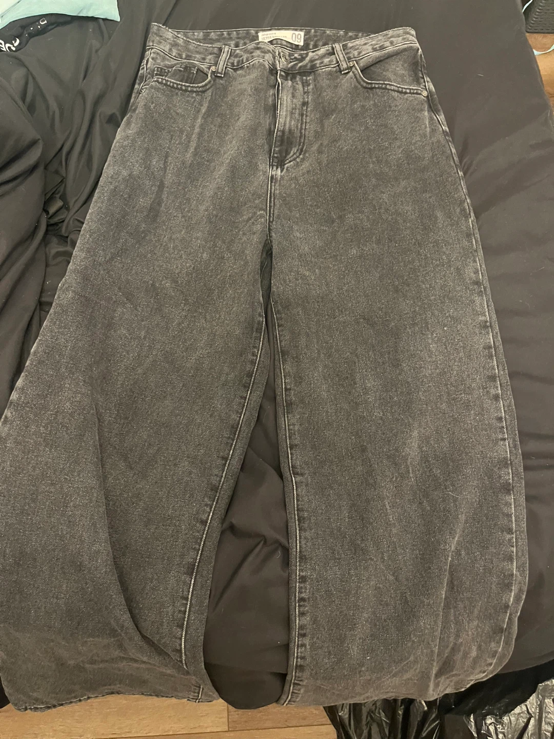 Refuge Denim Ultra Wide Leg Jeans - photo 2