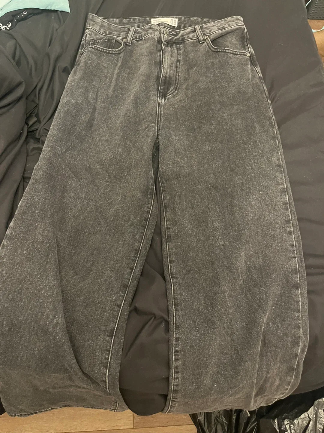 Refuge Denim Ultra Wide Leg Jeans image indicator(2)