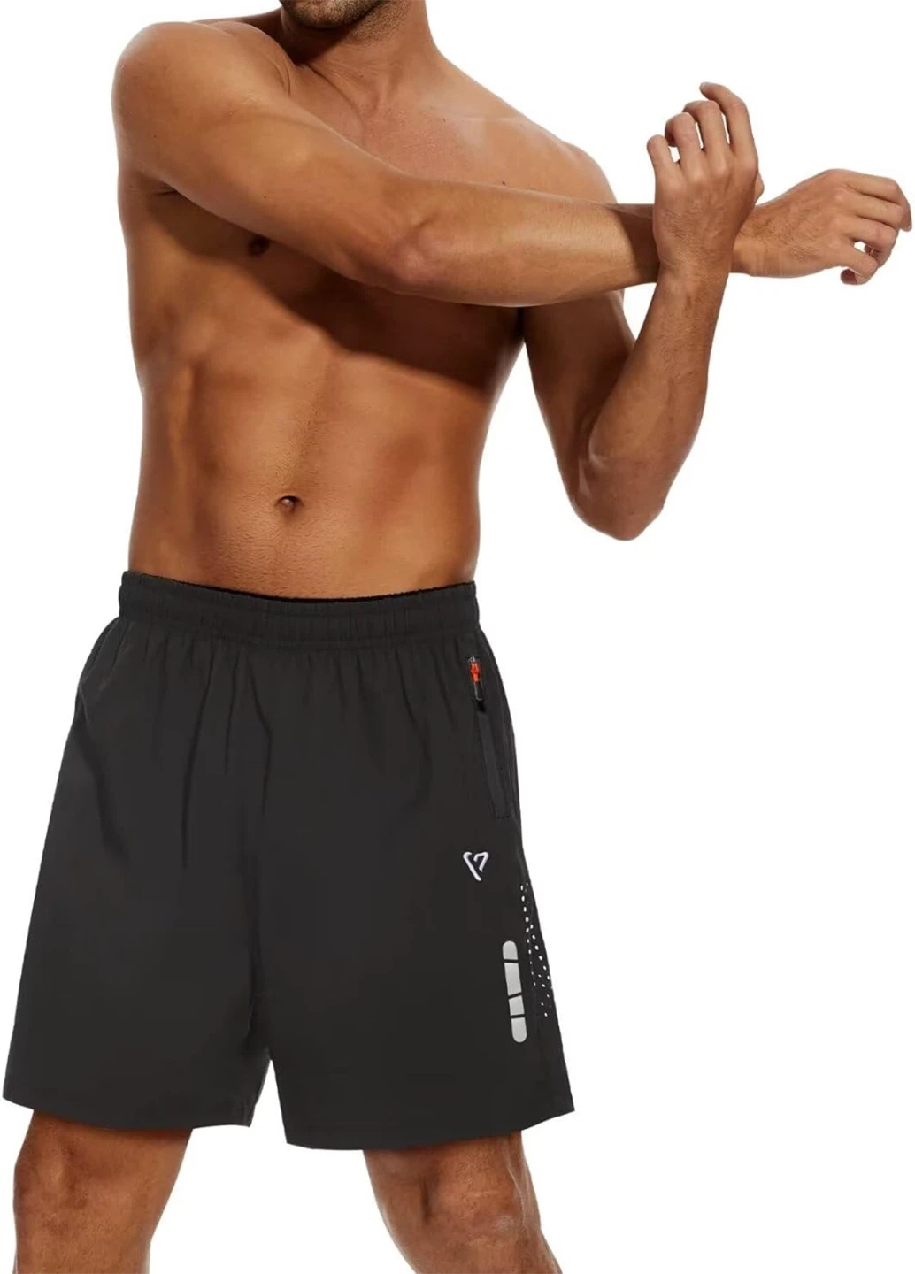Men's Black Running Shorts - photo 3
