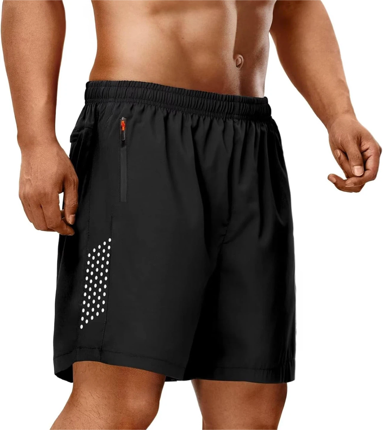 Men's Black Running Shorts