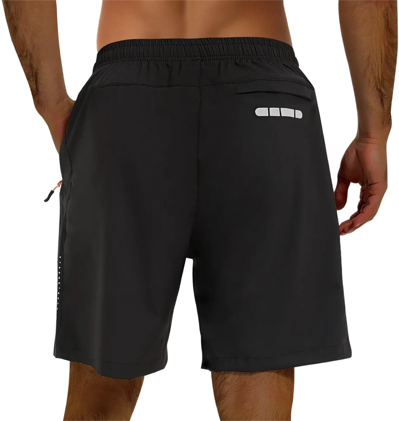 Men's Black Running Shorts - photo 2