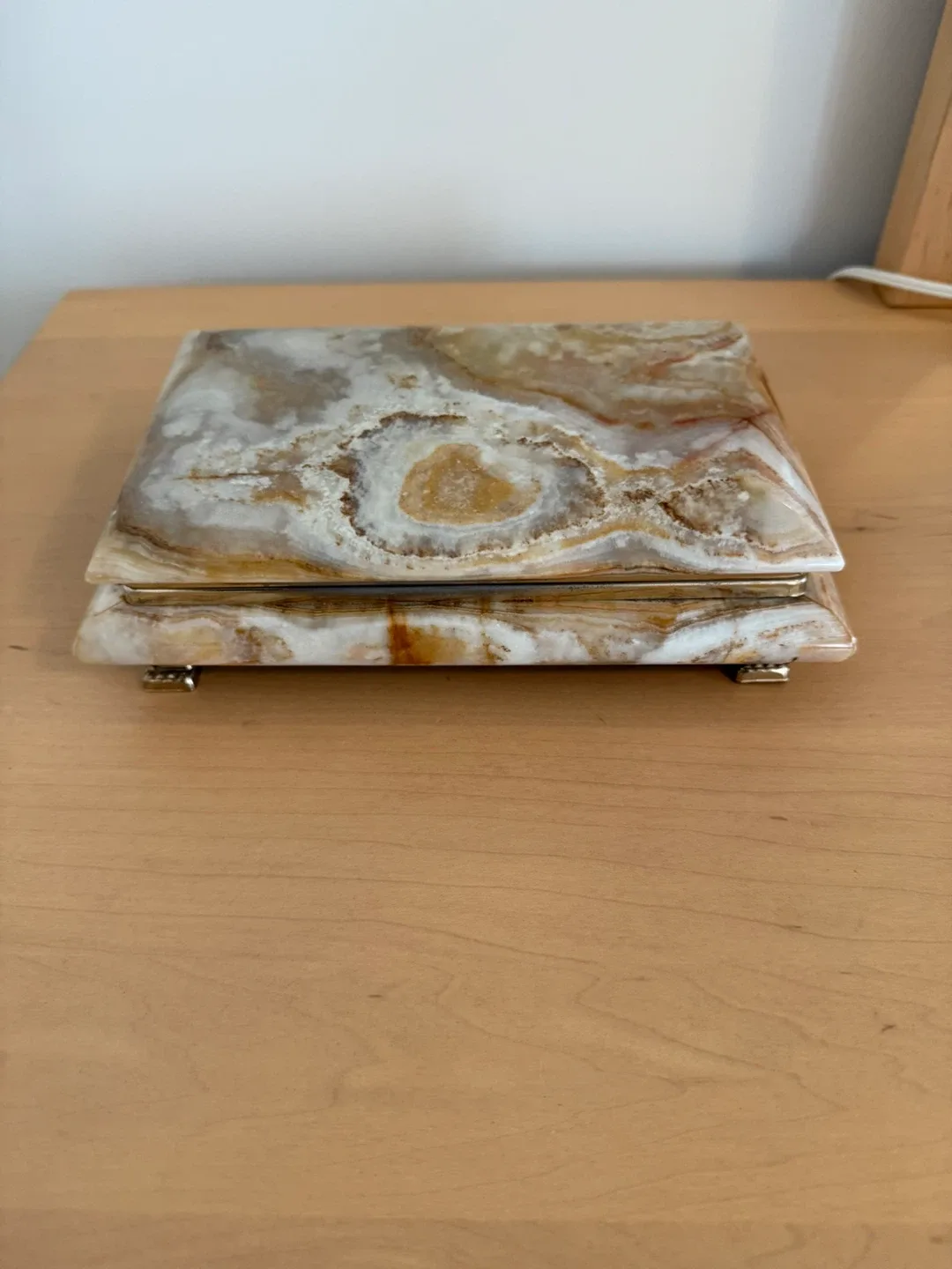 Genuine Marble Jewellery Trinket Box thumbnail