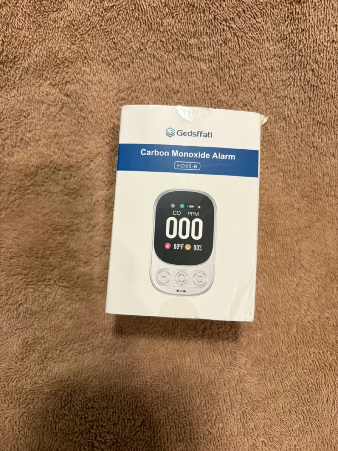 New Gedsffati HD008-B Carbon Monoxide Alarm thumbnail