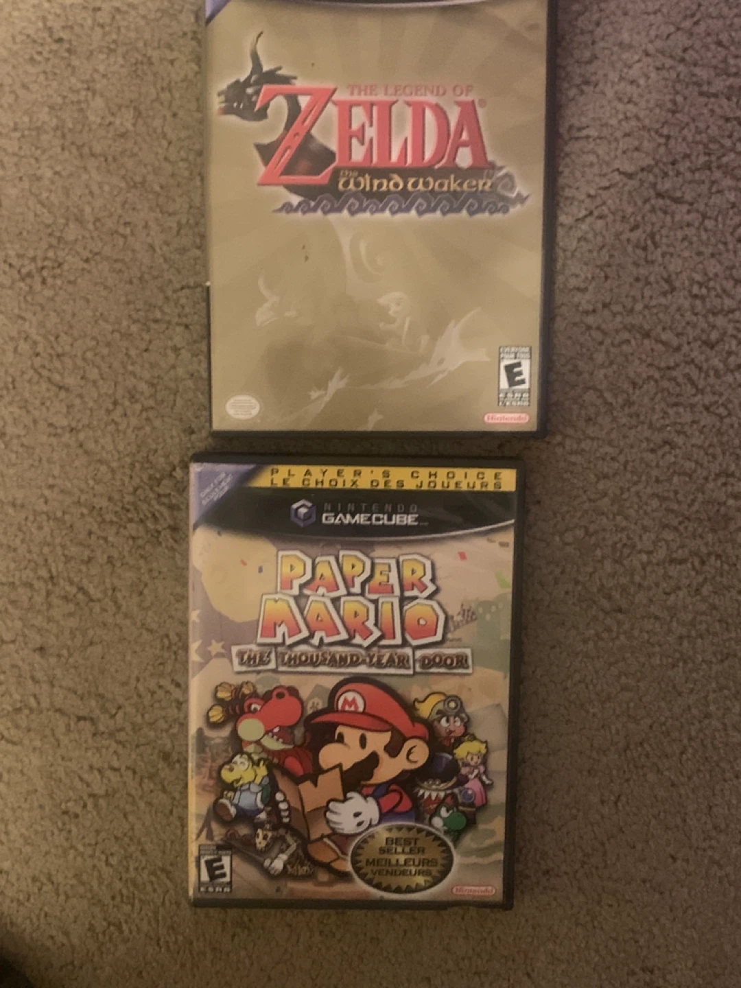 GameCube: Zelda Wind Waker & Paper Mario Thousand-Year Door