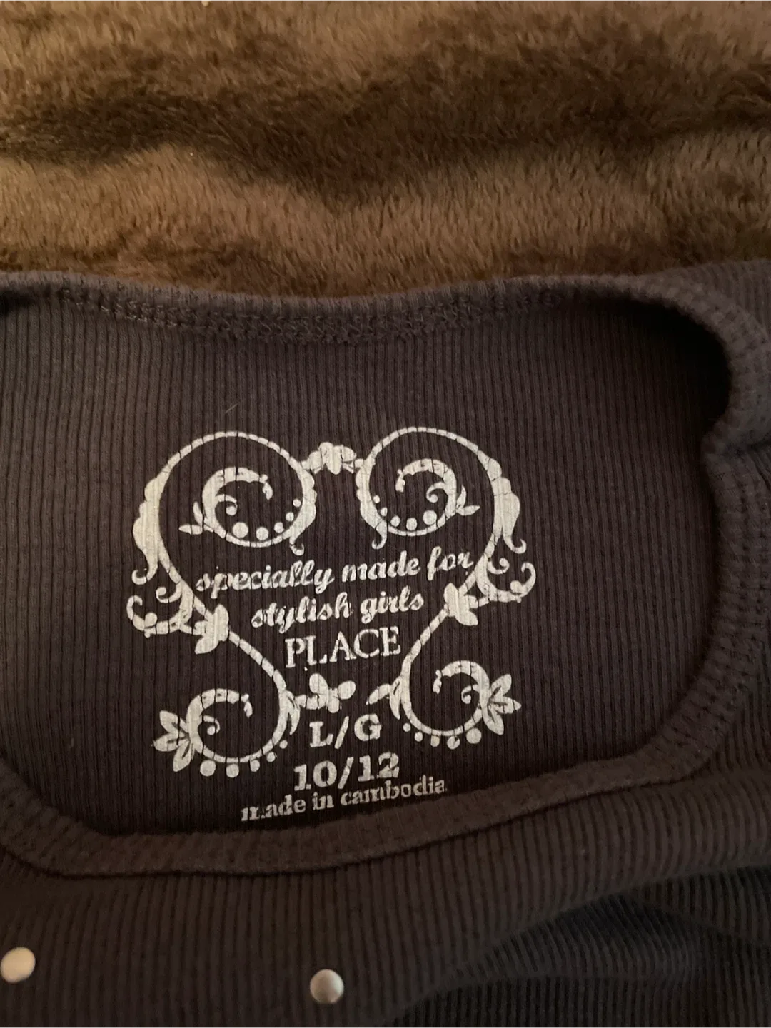 The Children's Place L/G (10/12) Girls' Long Sleeve Top image indicator(2)