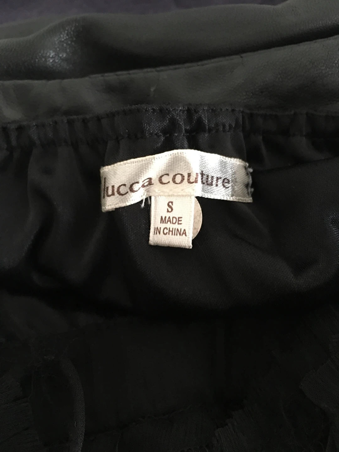 Lucca Couture Black Dress - Size Small - photo 5