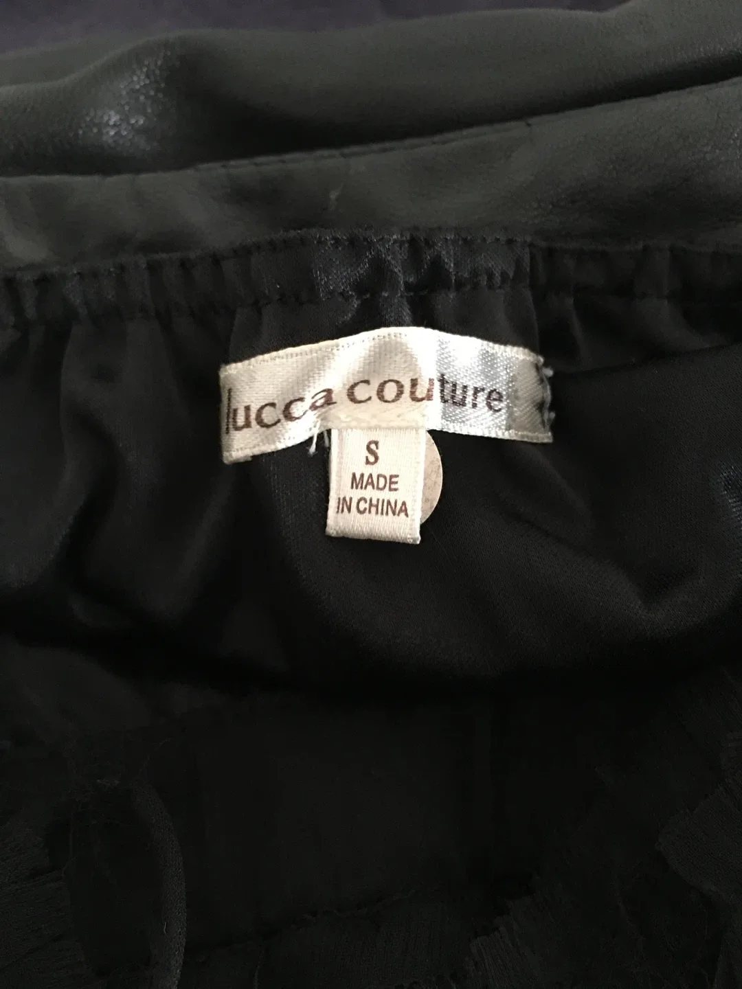 Lucca Couture Black Dress - Size Small image indicator(5)