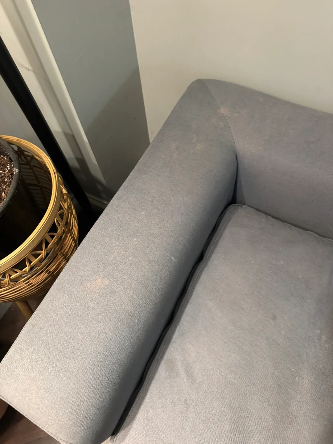 Blue Grey Sectional Sofa image indicator(5)