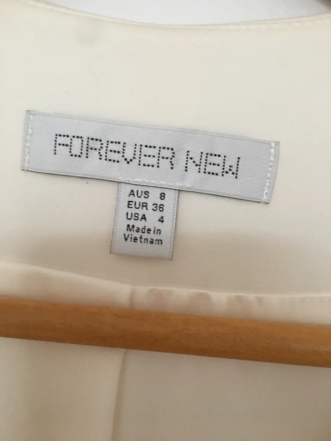 Forever New Cream Blazer - Size 8 image indicator(2)