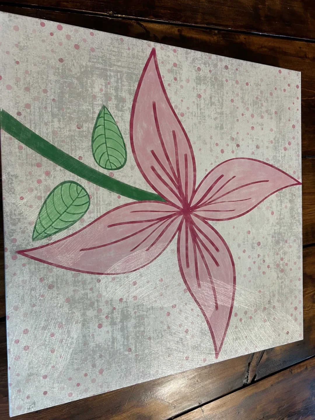 Floral Canvas Wall Art image indicator(3)