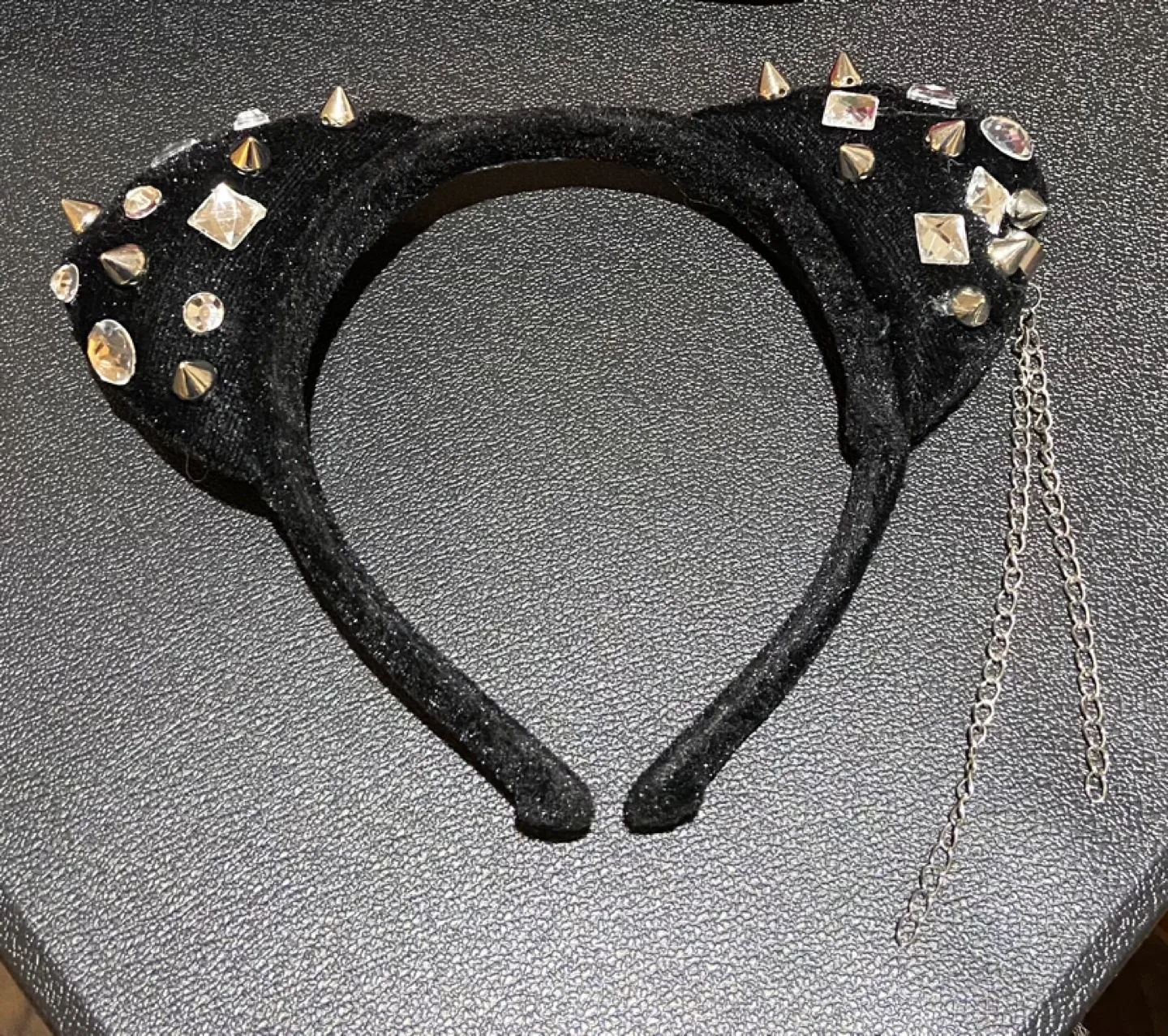 Black Cat Ear Headband 🥕 image indicator(2)