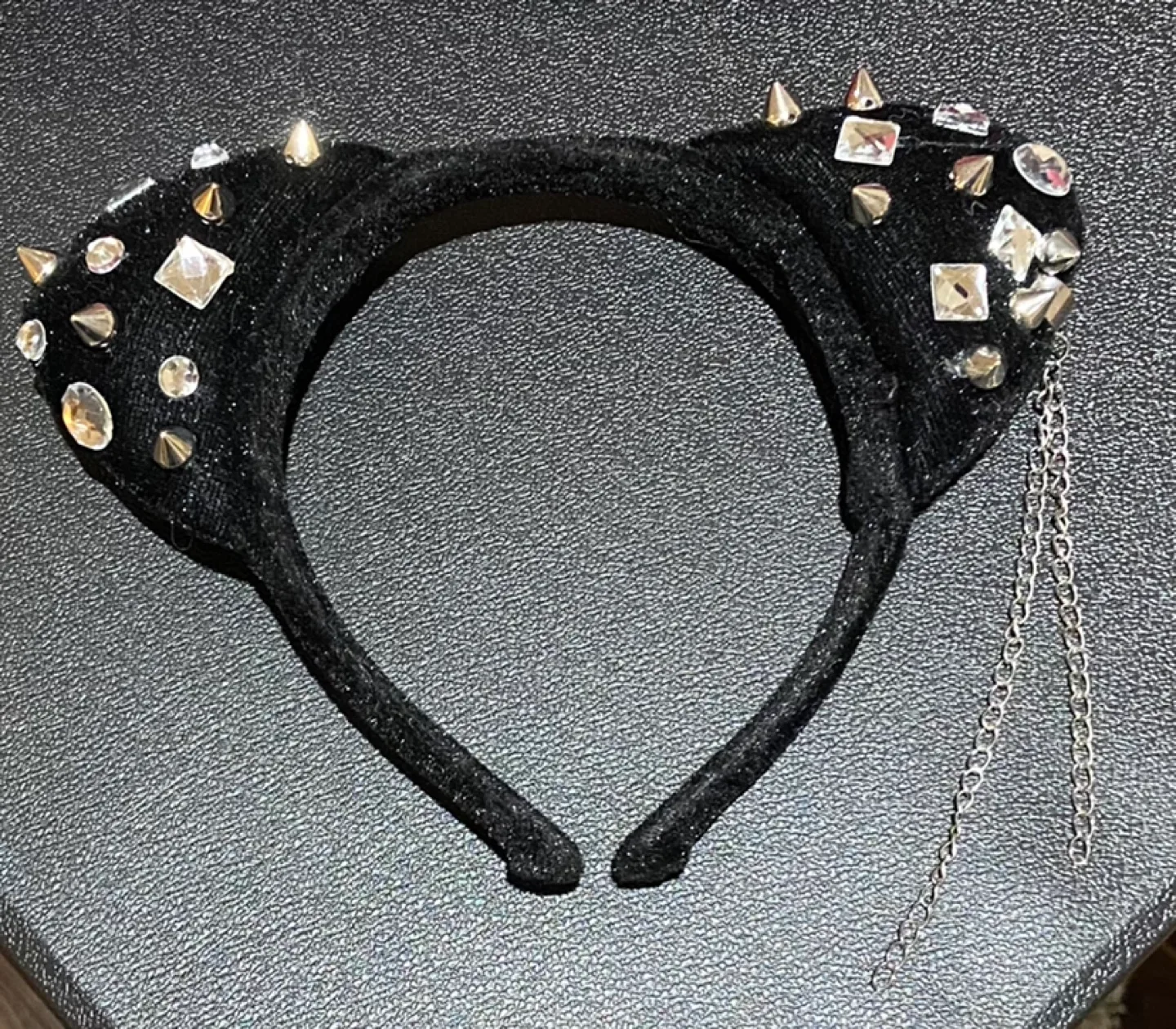 Black Cat Ear Headband 🥕 image indicator(4)
