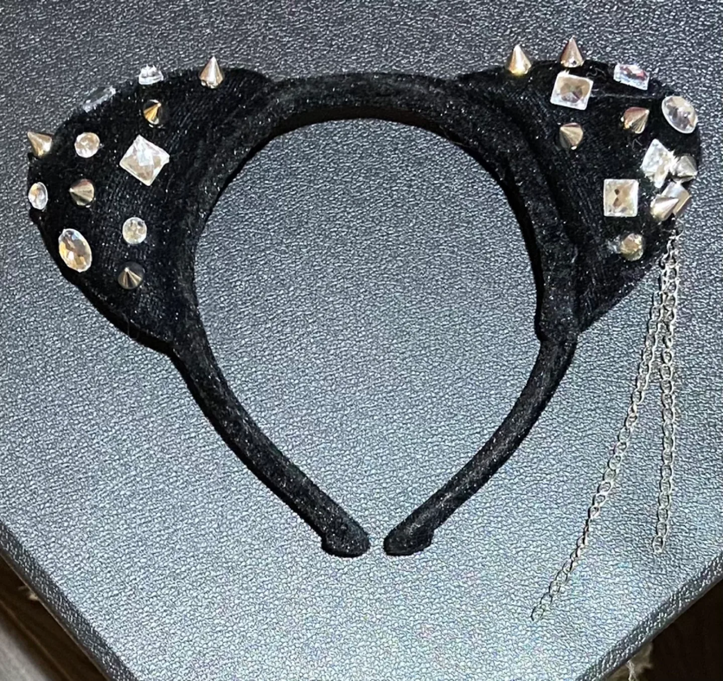 Black Cat Ear Headband 🥕 image indicator(3)
