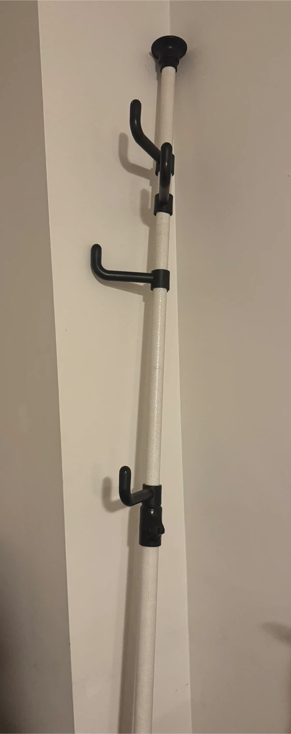 Floor-to-ceiling bike storage