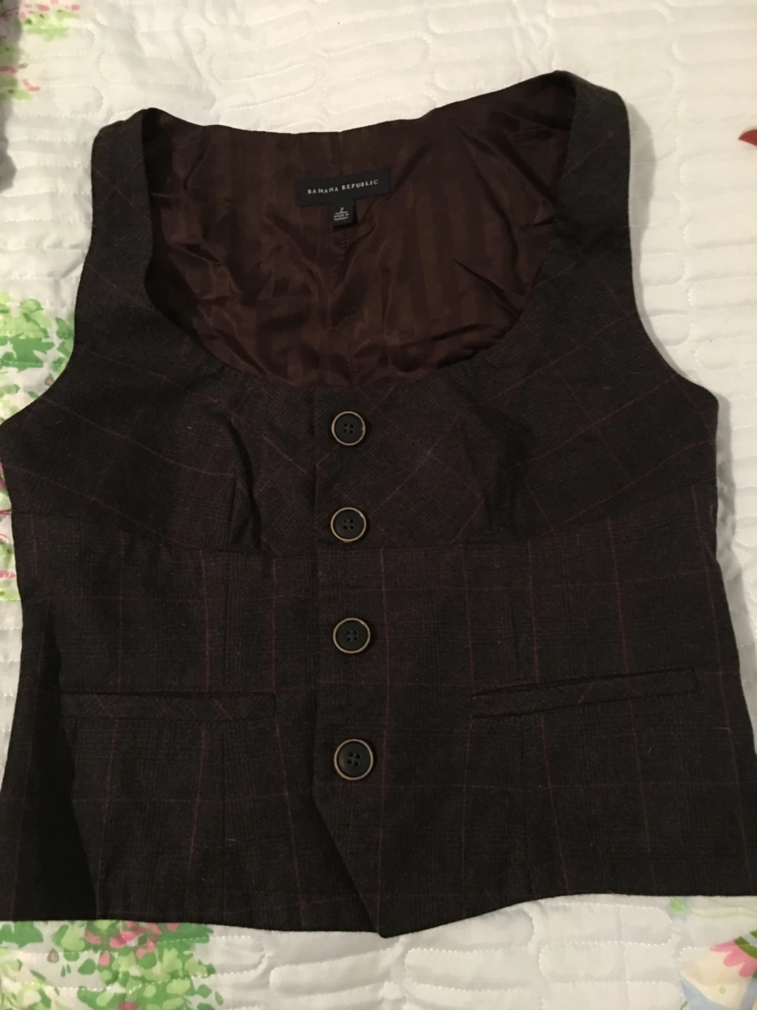 Banana Republic Wool Blend Vest - Size 2
