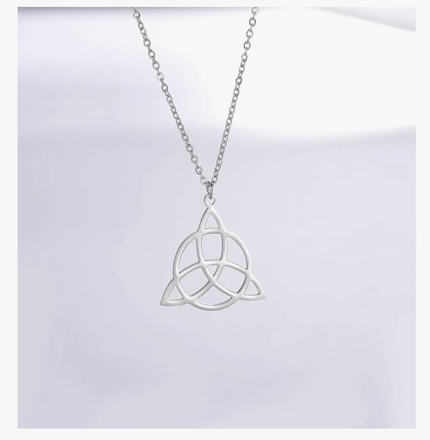 Trinity Knot Pendant Necklace - photo 3