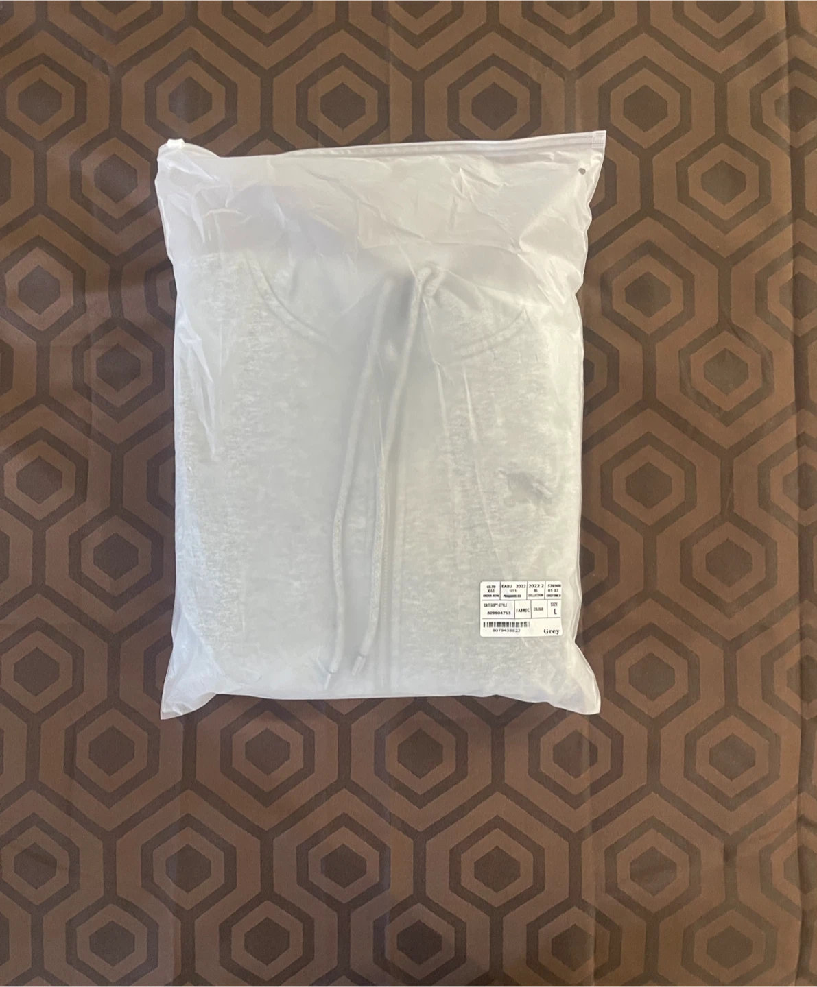 New Burberry Grey Hoodie Size M - photo 4
