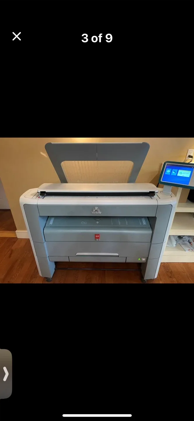 Océ PlotWave 345 Plotter/Copier/Color Scanner image indicator(3)