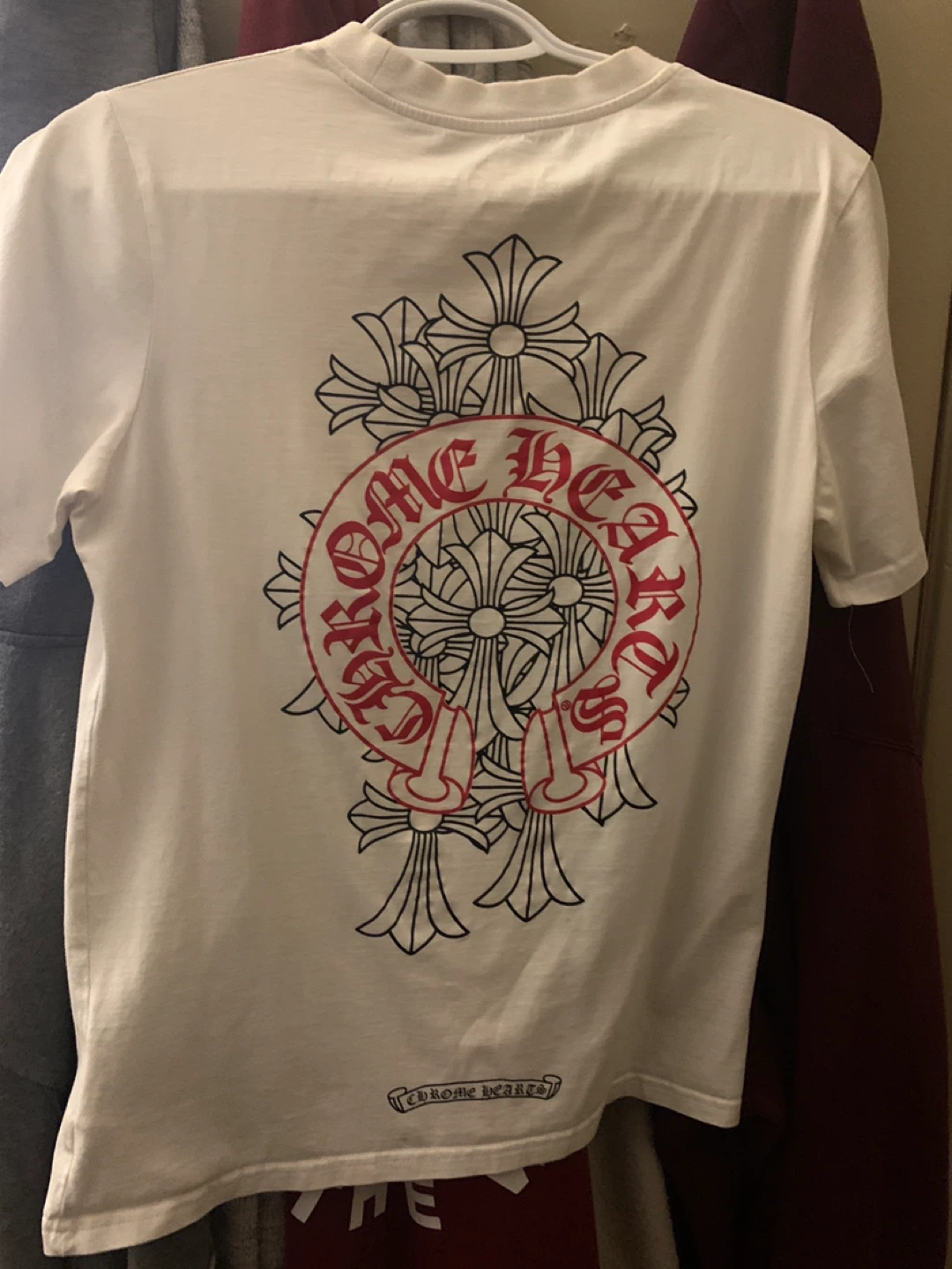 Chrome Hearts White T-Shirt - photo 2