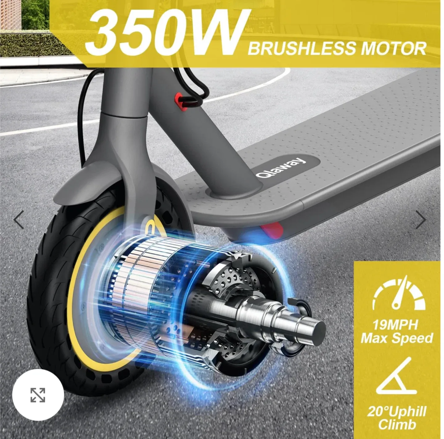 ⚡ Qlaway Electric Scooter – 31 KM/H SPEED! – $280 FIRM⚡ image indicator(7)