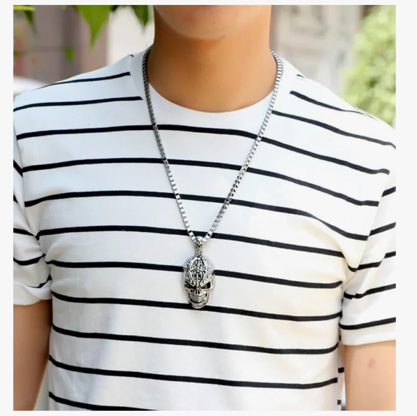Skull Pendant Necklace - photo 2