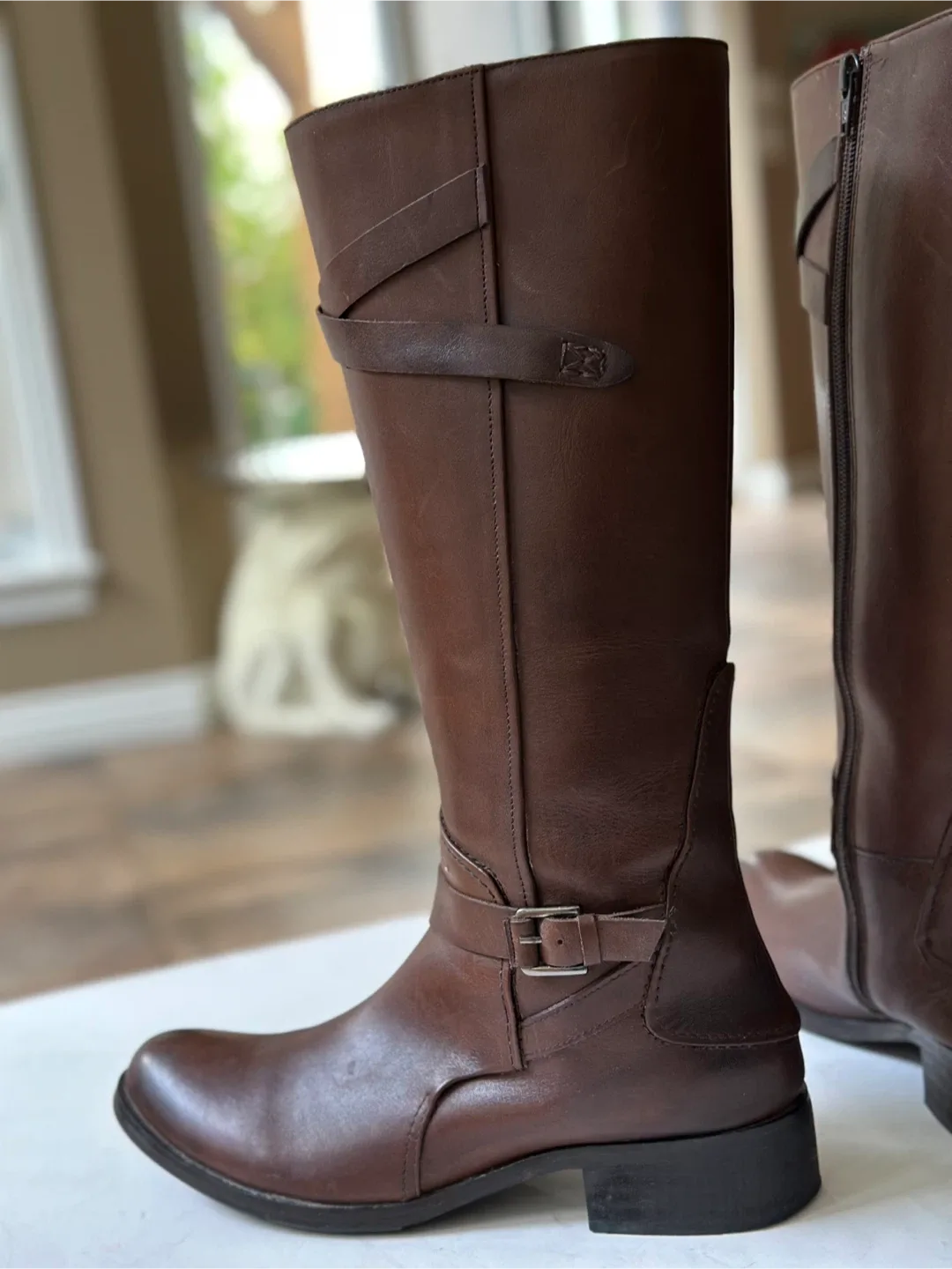 XACATA Leather Riding Boots made in Spain Size EUR 40 / US 9-9.5 image indicator(6)