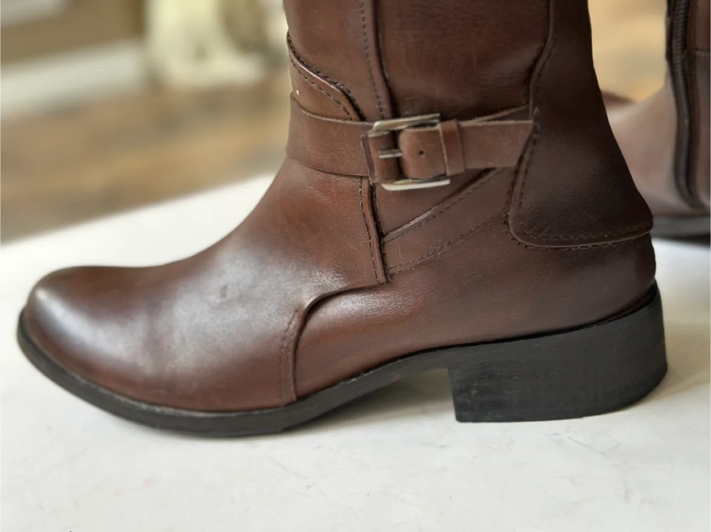 XACATA Leather Riding Boots made in Spain Size EUR 40 / US 9-9.5 image indicator(7)