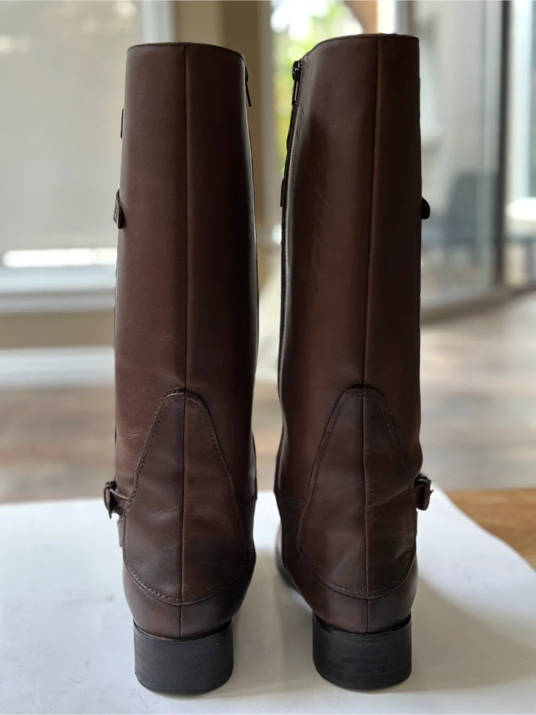 XACATA Leather Riding Boots made in Spain Size EUR 40 / US 9-9.5 image indicator(8)
