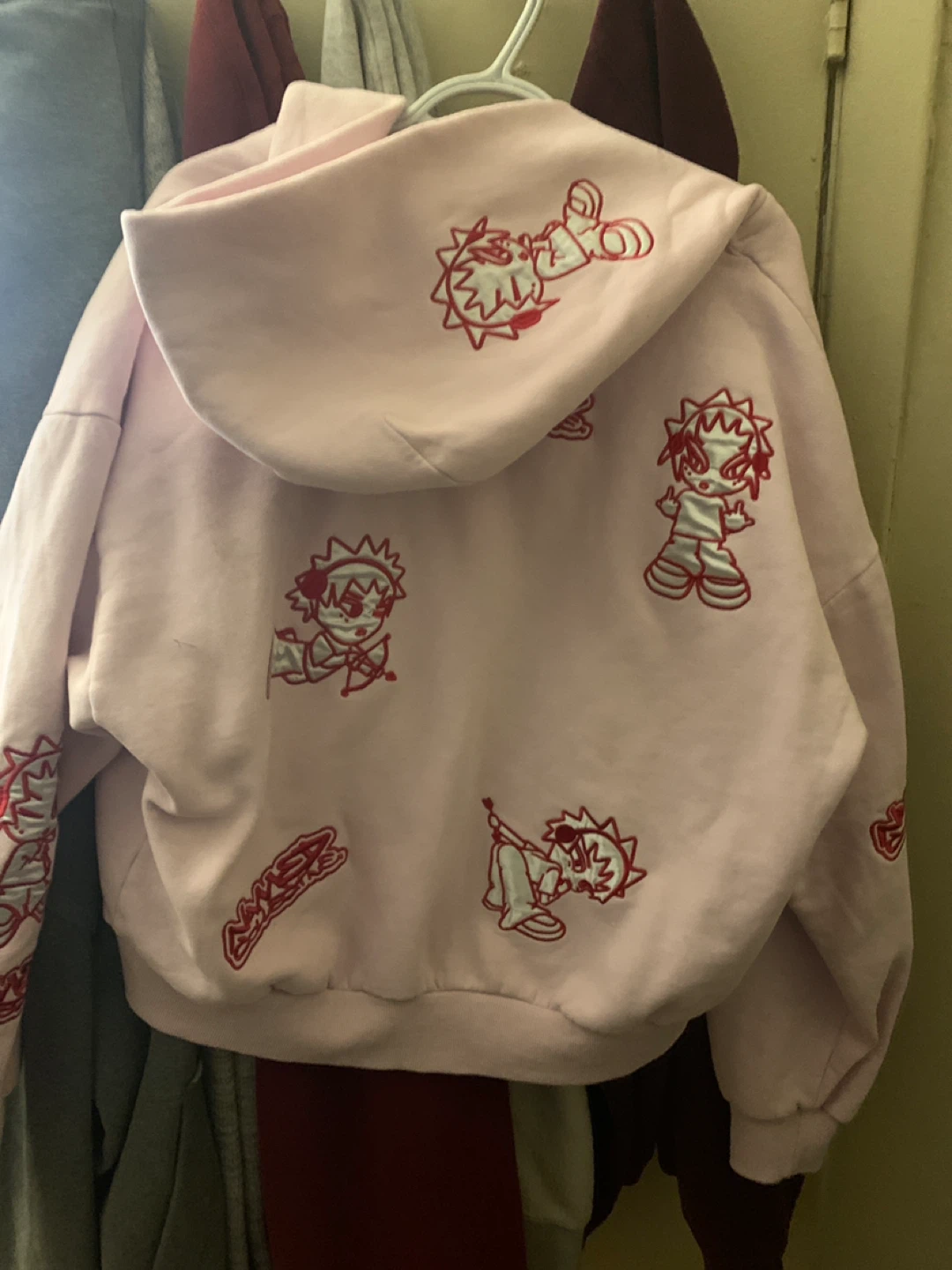 Named Collective Pink Embroidered Zip-Up Hoodie - photo 2