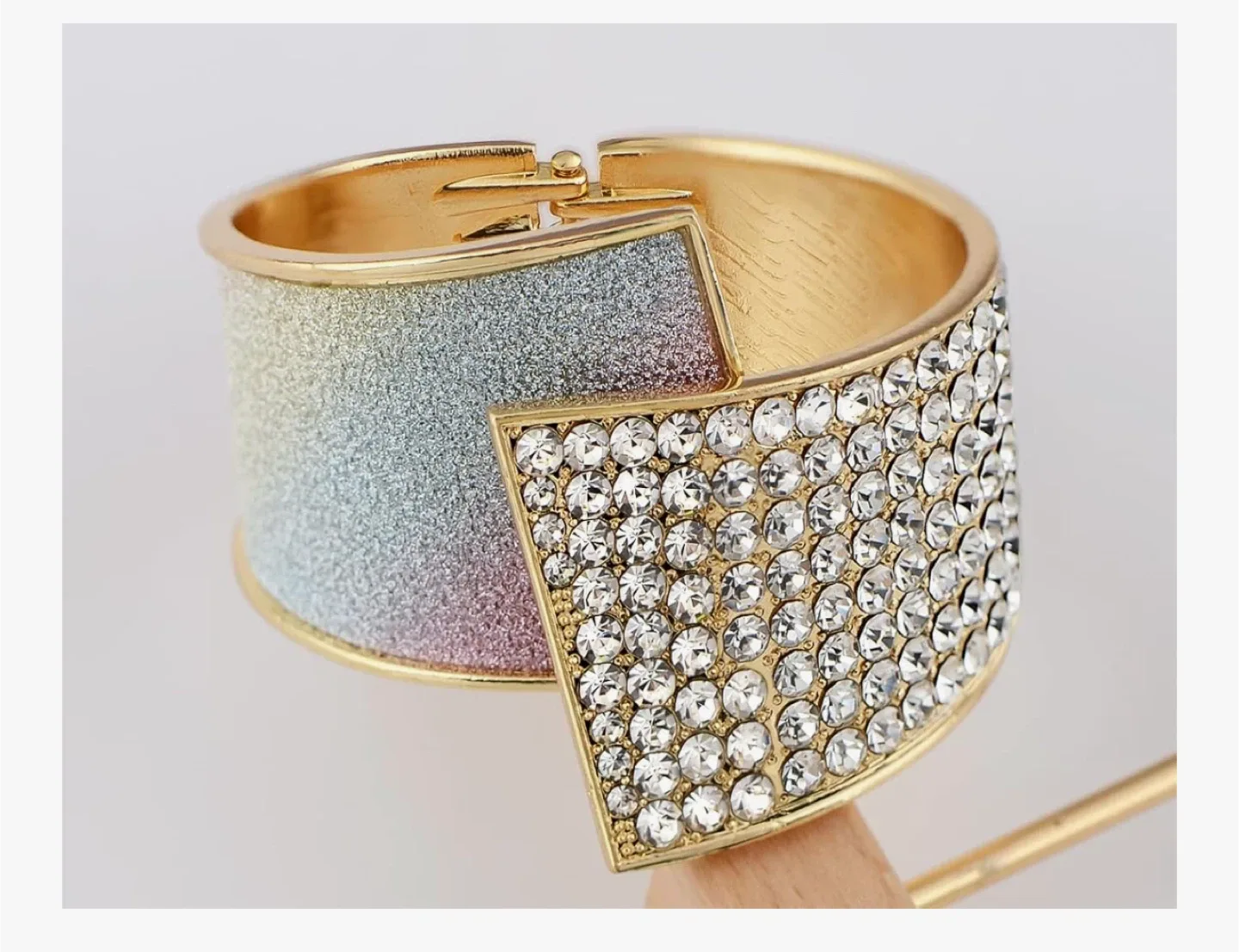 Bohend Rhinestone Chunky Bracelet - New! thumbnail