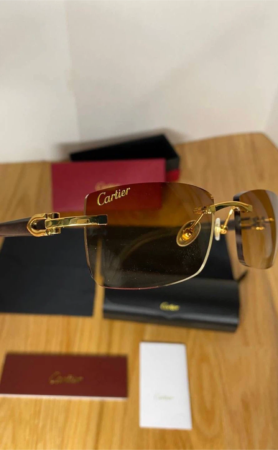 Cartier Rimless Sunglasses - photo 2
