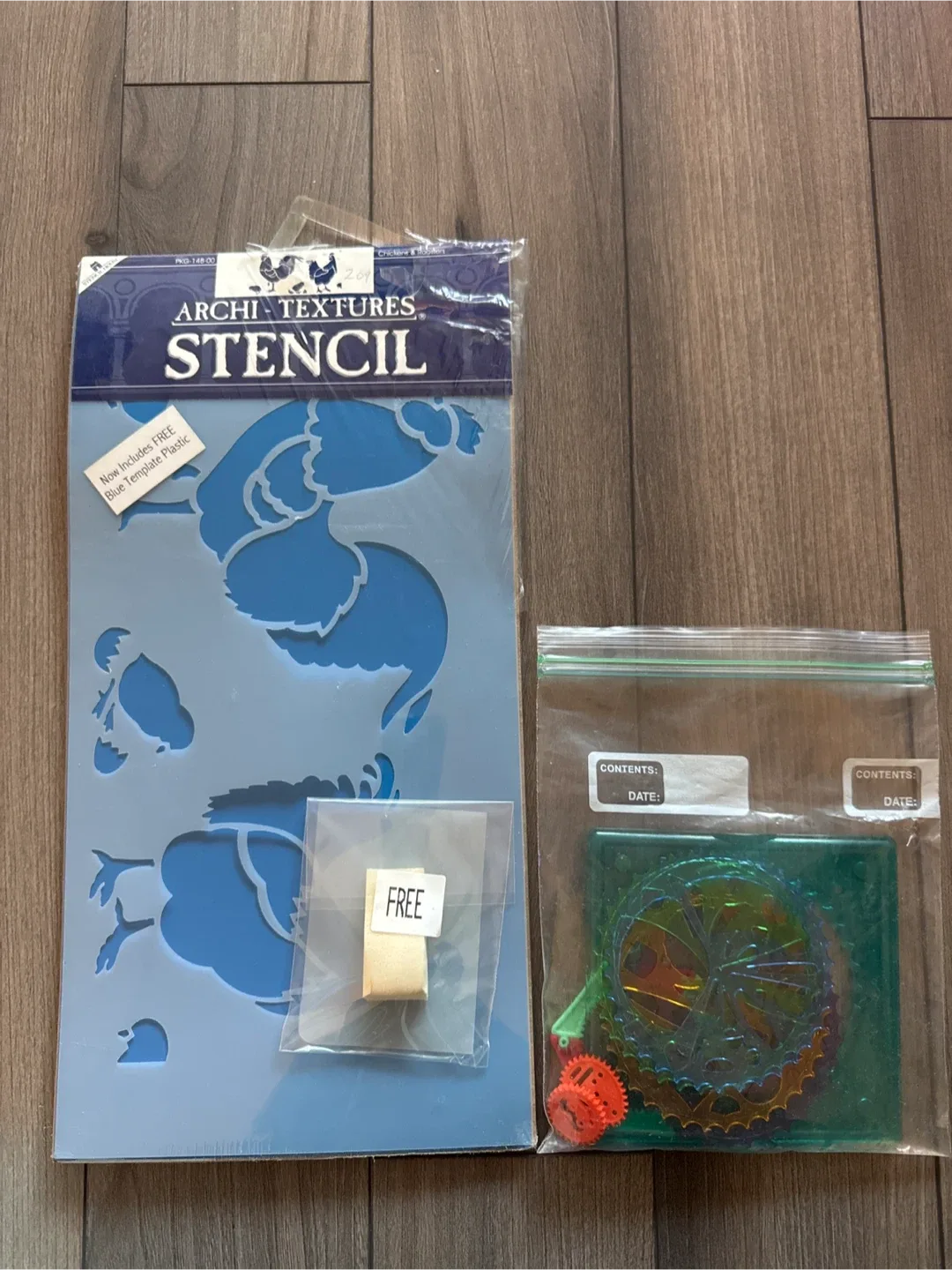 Archi Textures Chicken Stencils & Spirograph Mandela Stencils thumbnail