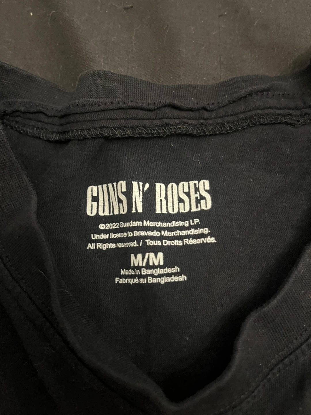 Guns N' Roses Black Cropped Tank Top - photo 2