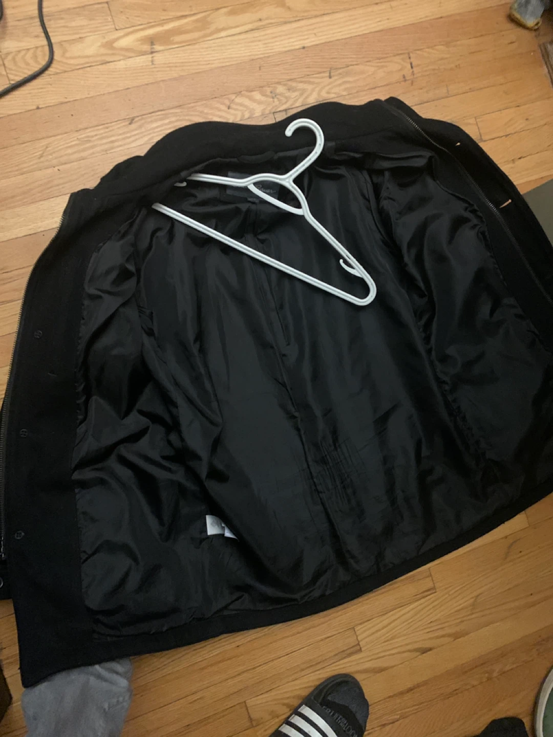 Eddie Bauer Black Wool Blend Jacket - photo 3