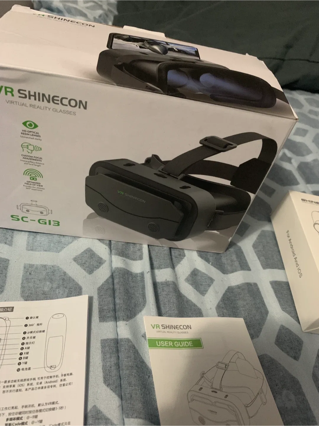 VR Shinecon SC-G13 Virtual Reality Glasses - Like New! image indicator(3)