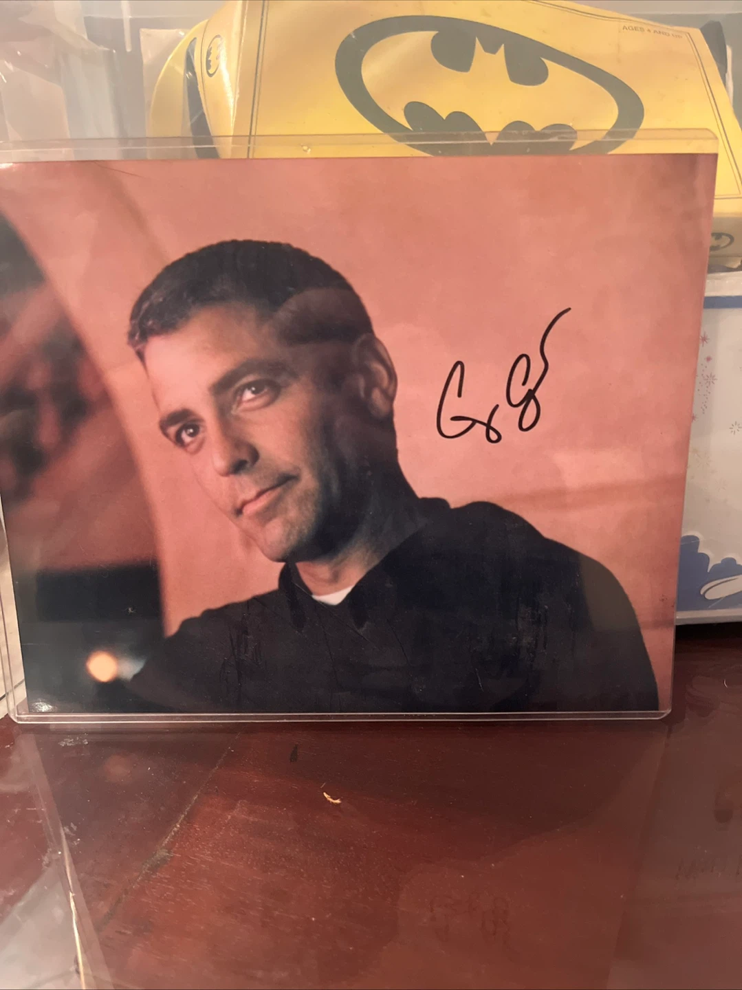 George Clooney Autographed Photo with COA