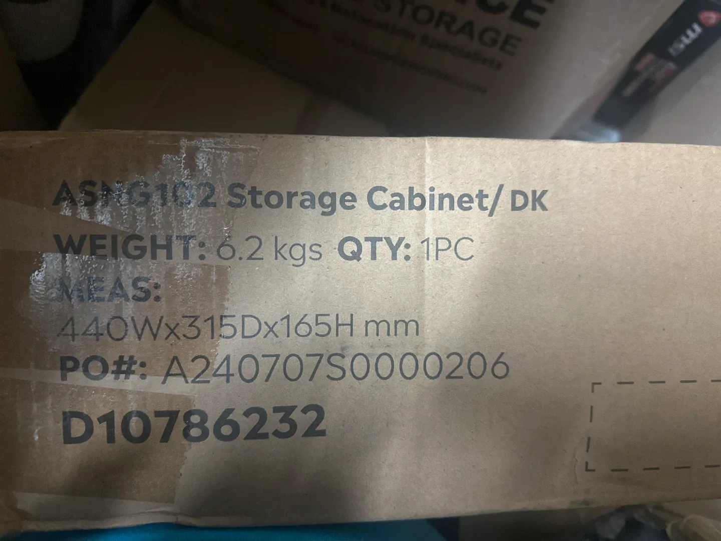 New WLIVE ASNG102 Storage Cabinet/DK image indicator(2)
