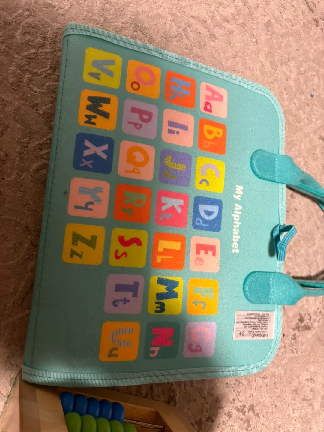 Hahaland My Alphabet Quiet Book image indicator(2)