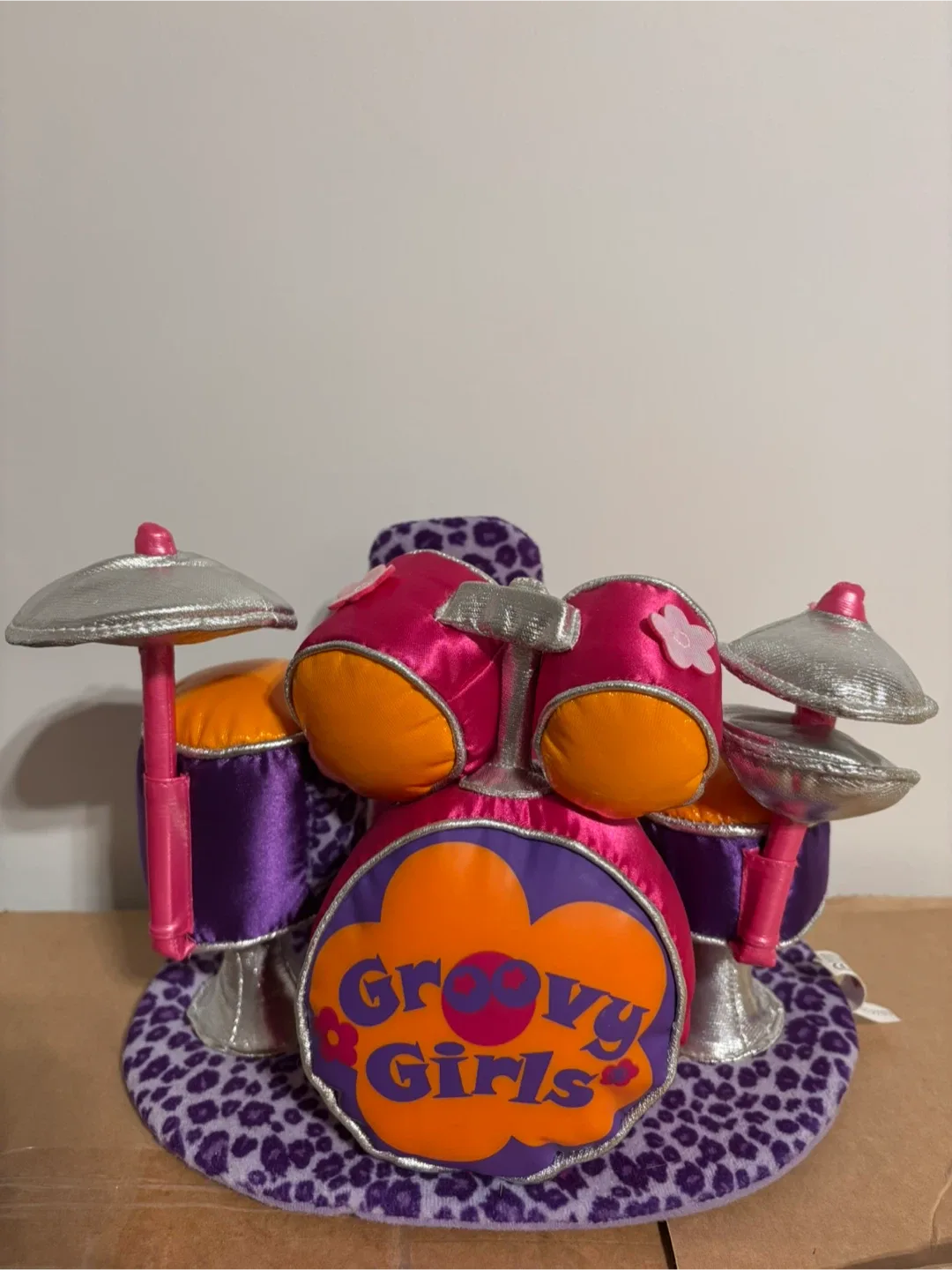 Groovy Girls Plush Drum Set