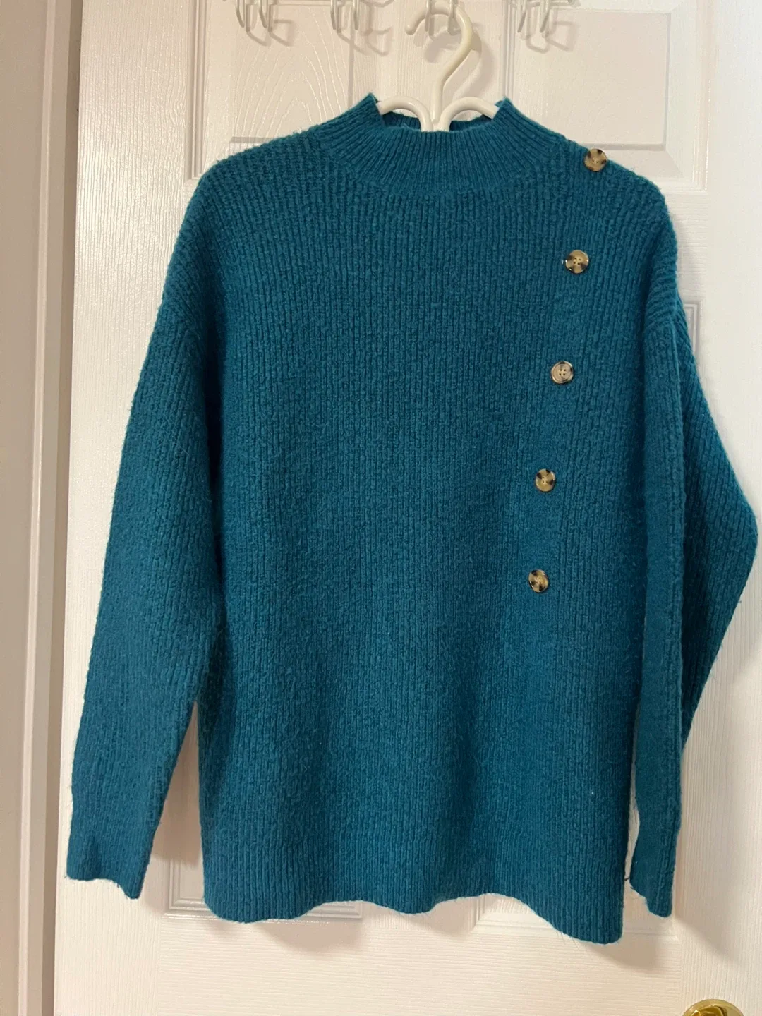 Verve Ami Teal Sweater - Size M thumbnail