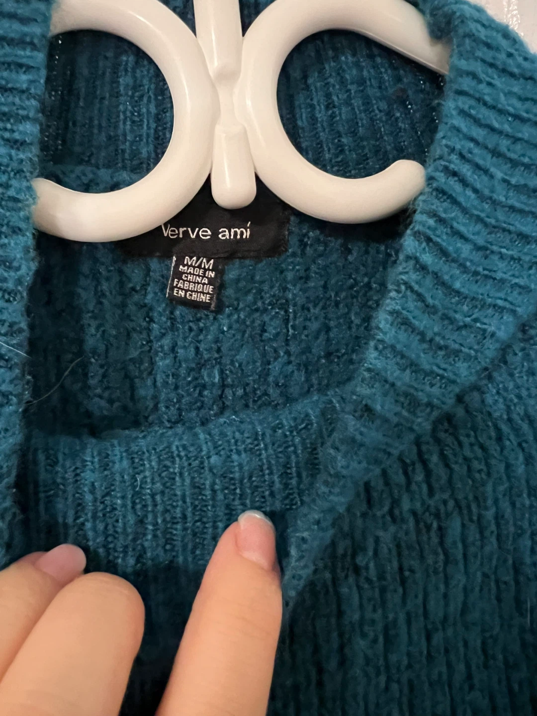 Verve Ami Teal Sweater - Size M - photo 2