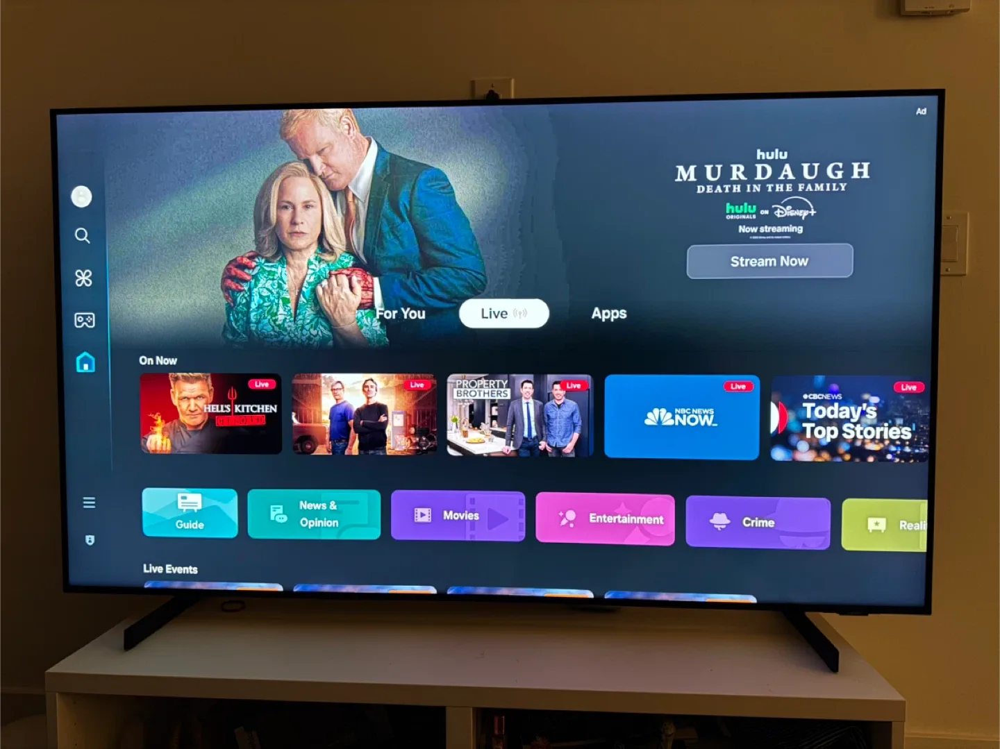 65” Samsung Smart TV CU8000 thumbnail