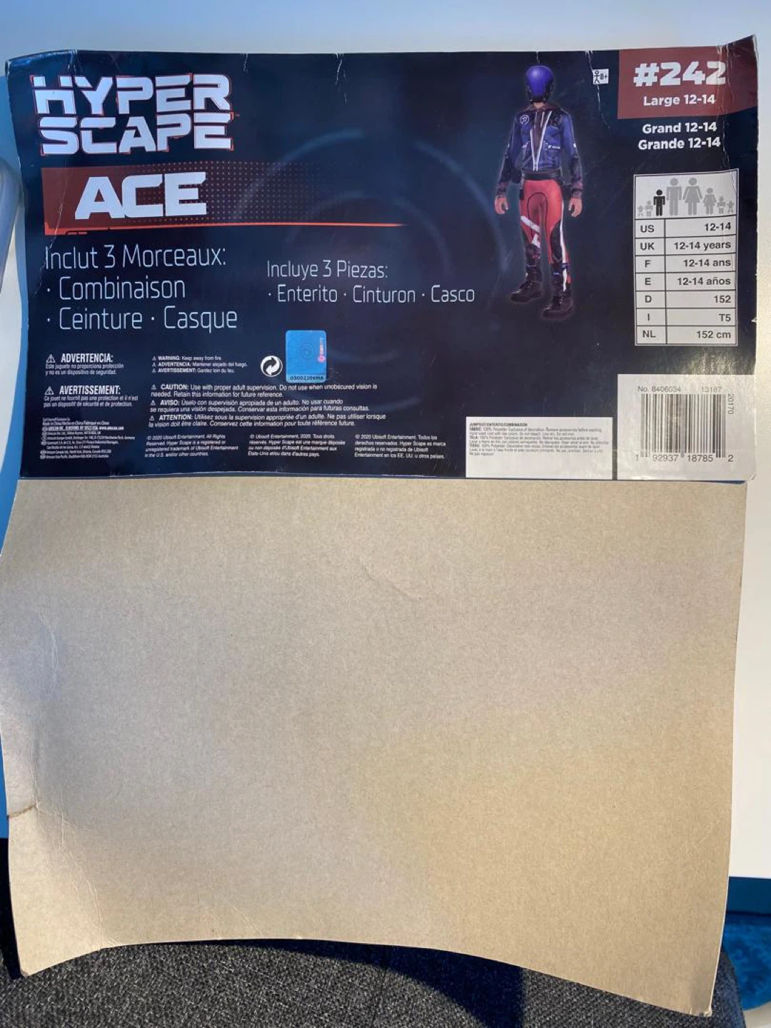 Hyper Scape ACE Costume - Size Large (12-14) - photo 3