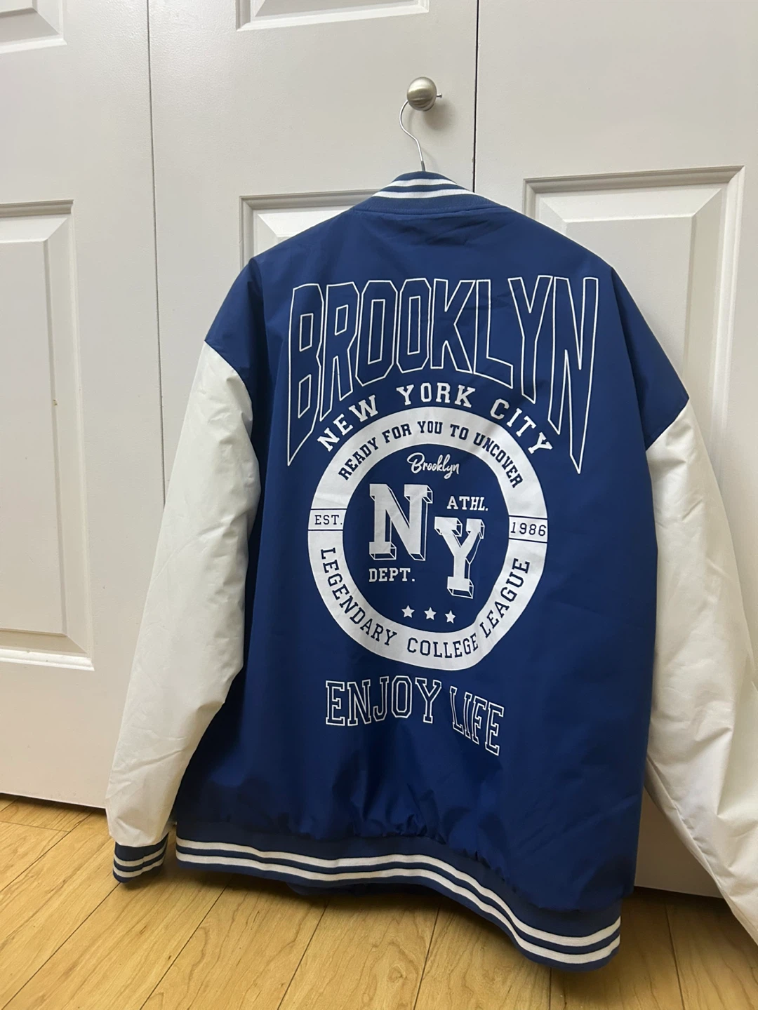 Brooklyn Varsity Jacket Size L