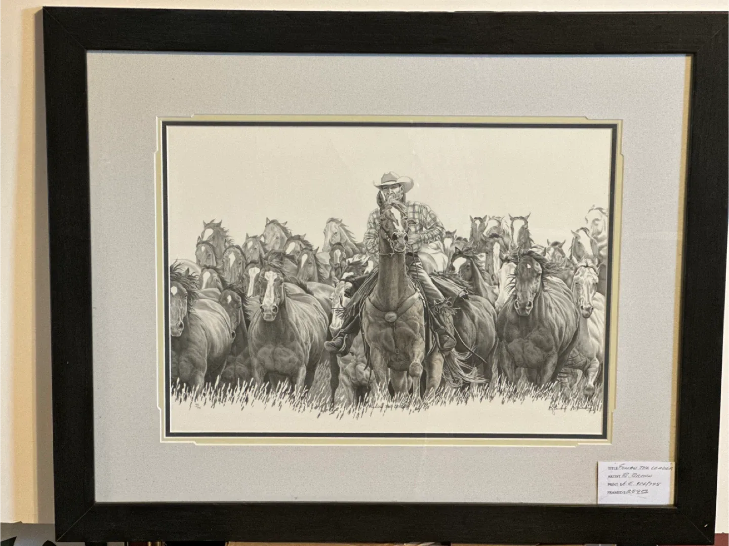 Bernie Brown Western Art