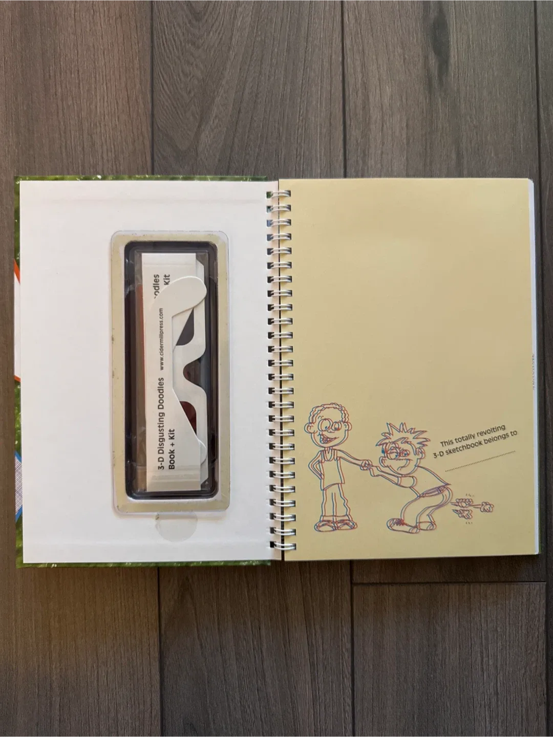 3-D Disgusting Doodles Book + Kit image indicator(2)