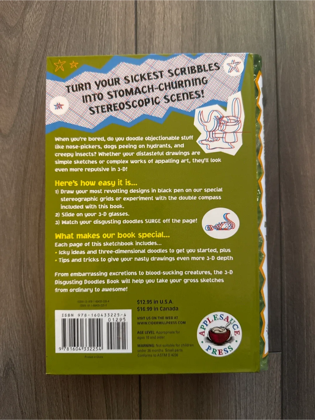 3-D Disgusting Doodles Book + Kit image indicator(8)