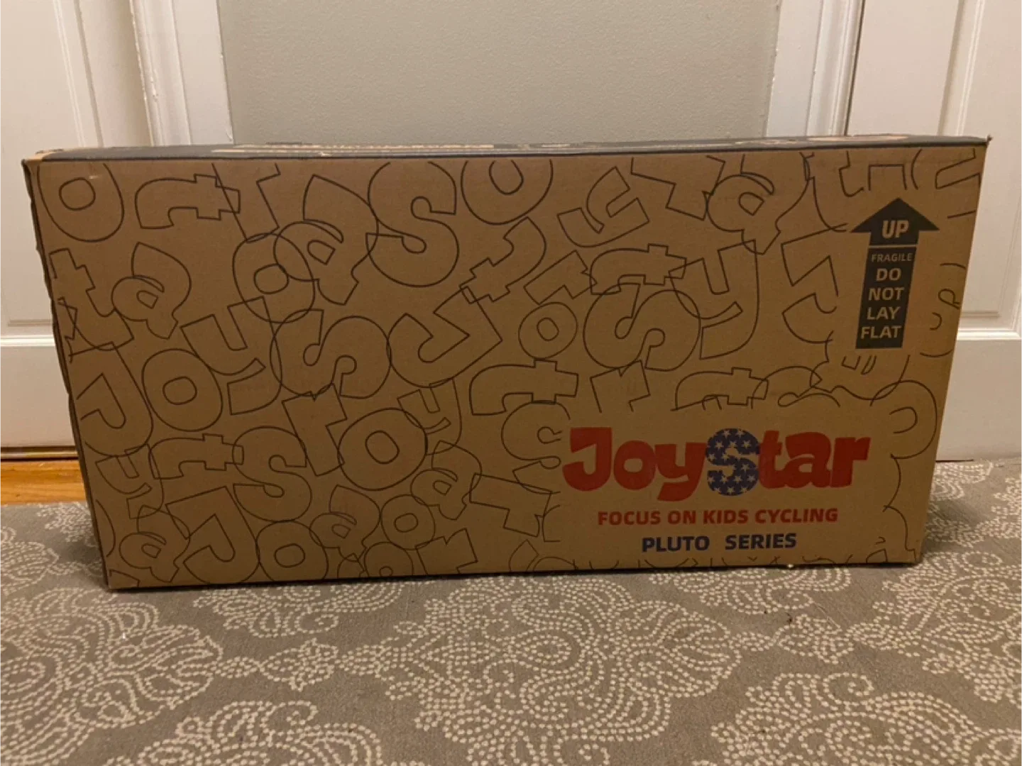 New JOYSTAR Pluto 14” Kids Bike with LED Training Wheels Purple image indicator(9)