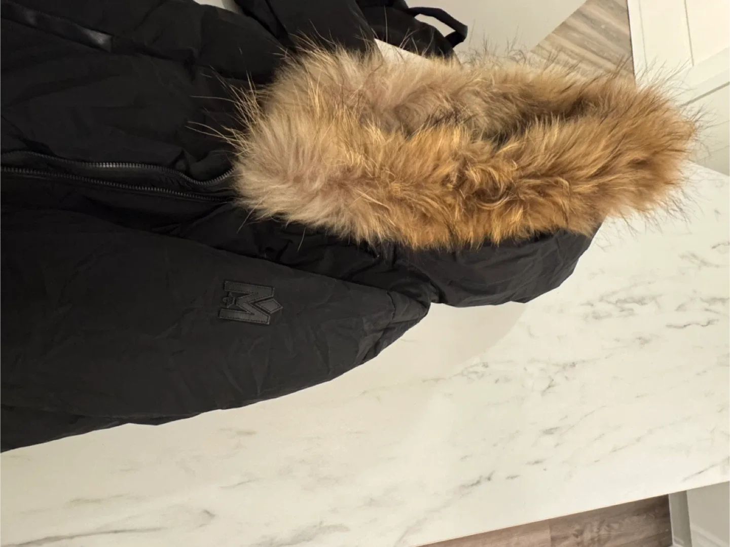 Mackage Black Down Puffer Coat image indicator(2)