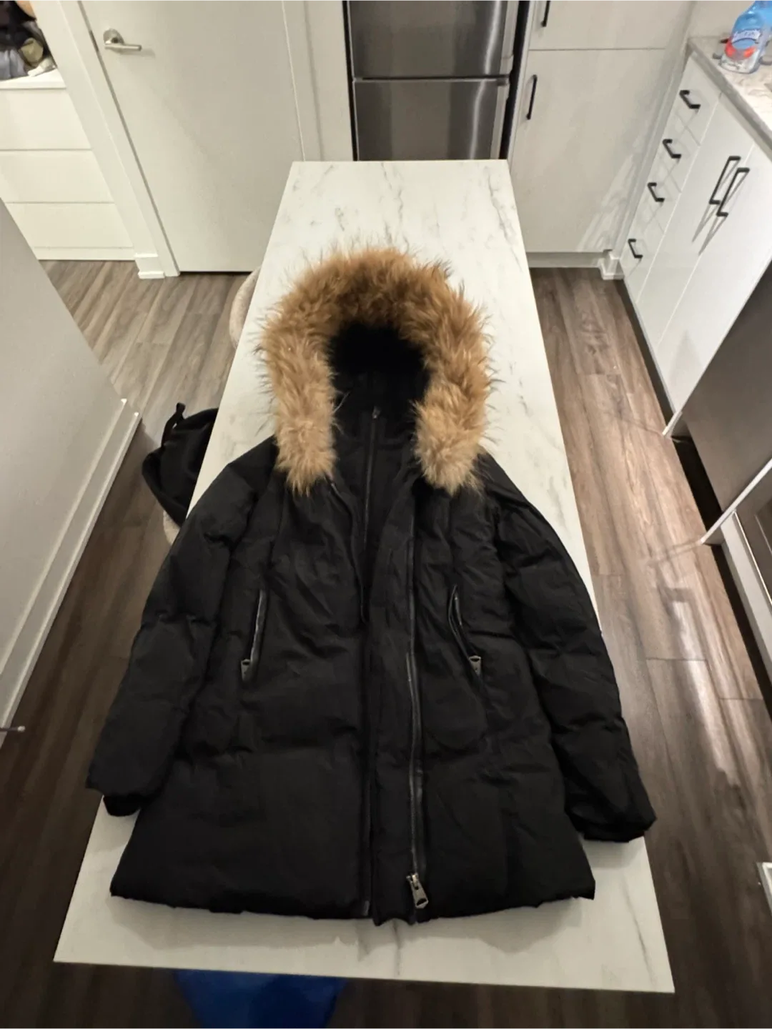 Mackage Black Down Puffer Coat image indicator(4)